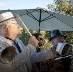 Band performing on stage